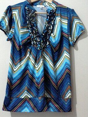 HALO Women's Top short Sleeve V-neck